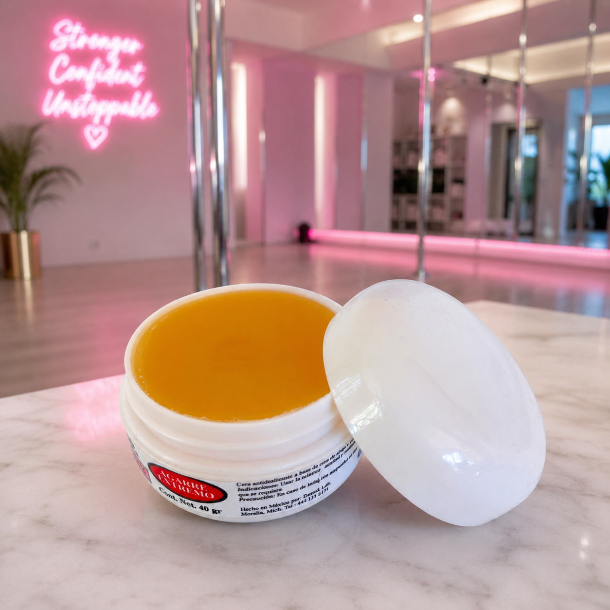 Cera pole dance antideslizante