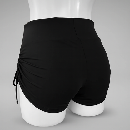 Short Jareta Pretina Alta Negro