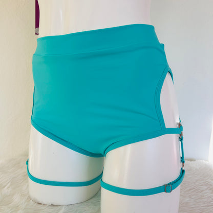 Cachetero Doble Arnés - Menta