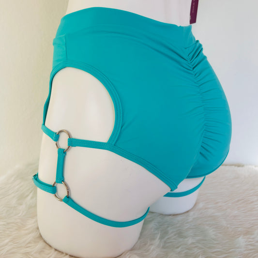 Cachetero Doble Arnés - Menta