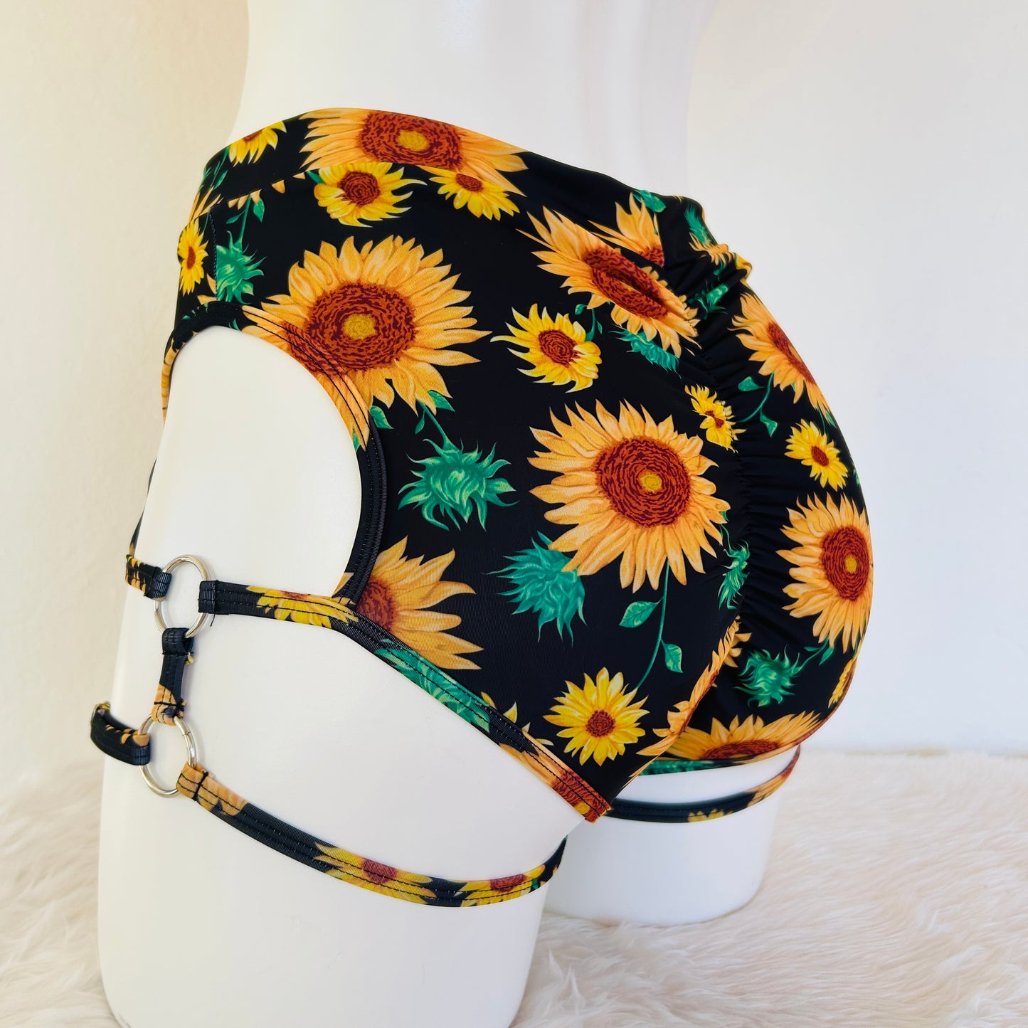 Cachetero Doble Arnés - Girasoles