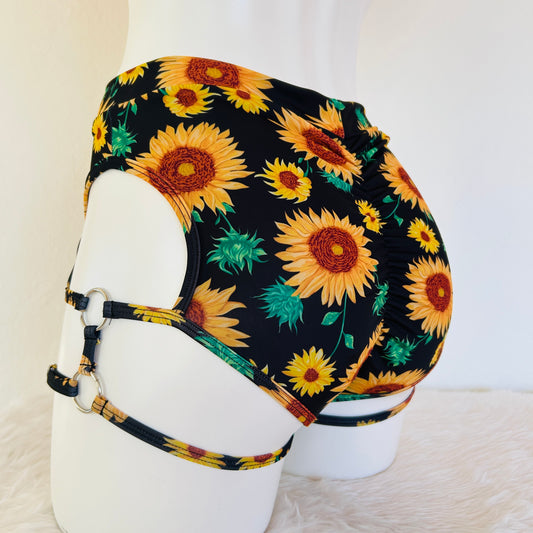 Cachetero Doble Arnés - Girasoles