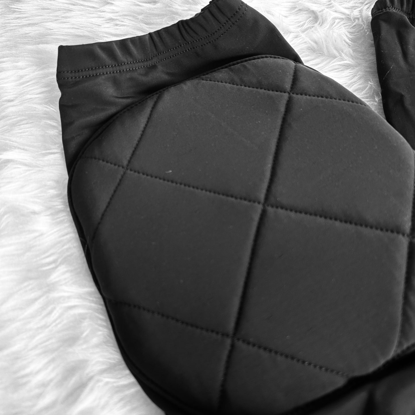 Rodilleras Pole Dance Negras con agarre en corva