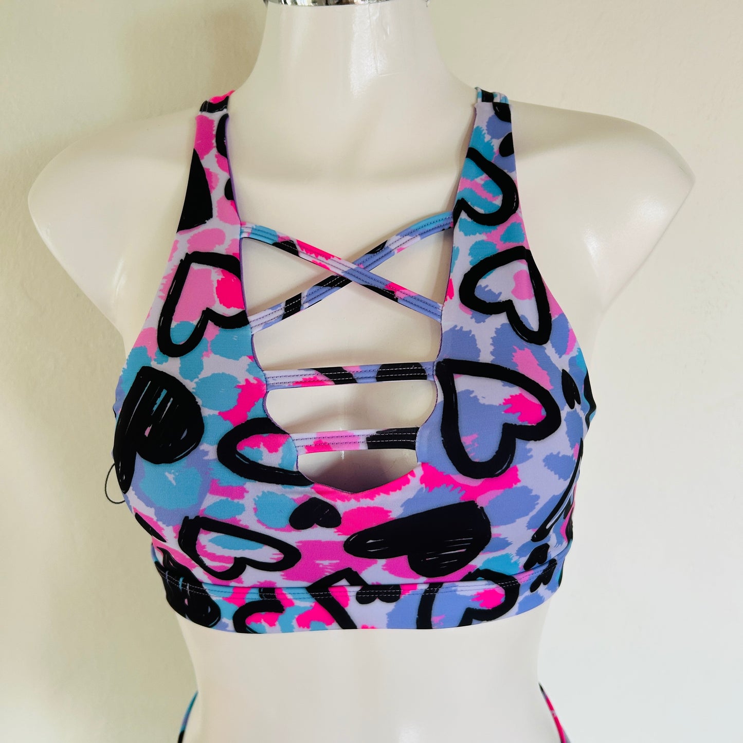 Top Xena - Animal Print Corazón