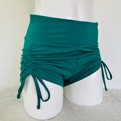 Short Jareta Pretina Alta Verde