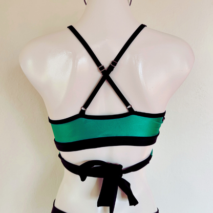 Top Cruzado – Verde Esmeralda