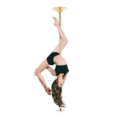 Tubo portátil para pole dance – Dorado de 45mm