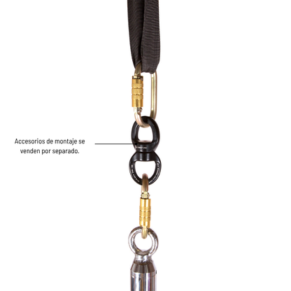 Tubo para pole dance aéreo – X-Fly de Xpole Cromado