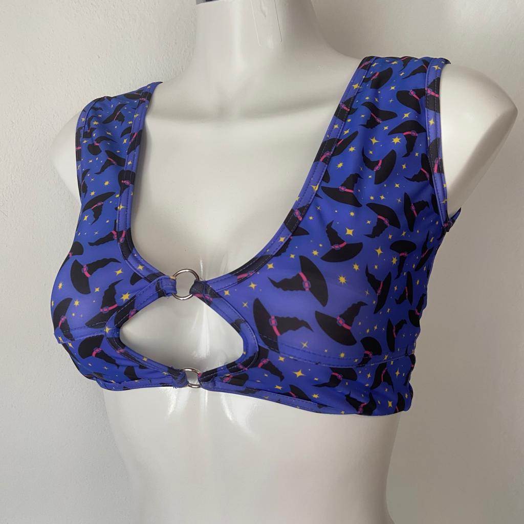 Croptop Brujitas con aros Talla G